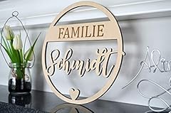 Familienschild individueller s gebraucht kaufen  Wird an jeden Ort in Deutschland