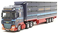 Oxford Diecast 1/76 DAF XF Euro 6 Livestock Transporter for sale  Delivered anywhere in UK