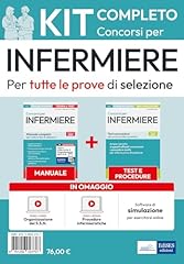 Concorsi infermiere kit usato  Spedito ovunque in Italia 