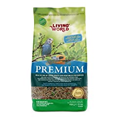 Living World Premium Mix For Budgies, 908 g (2 lb), used for sale  Delivered anywhere in UK