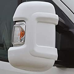 Milenco 4732 Van Mirror Protectors - White - Fiat Ducato, used for sale  Delivered anywhere in UK