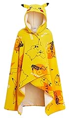 Pikachu hooded towel for sale  Delivered anywhere in UK