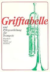 Grifftabelle trompete flügelh gebraucht kaufen  Wird an jeden Ort in Deutschland