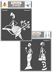 Craftreat reusable african for sale  Delivered anywhere in UK
