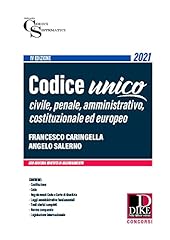 Codice unico. diritto usato  Spedito ovunque in Italia 