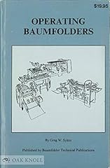 Operating baumfolders for sale  Delivered anywhere in USA 