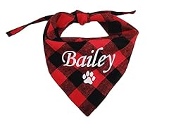 Plaid bandana personalized for sale  Delivered anywhere in USA 