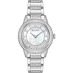 Bulova Crystal Ladies Watch, Stainless Steel Turnstyle, for sale  Delivered anywhere in USA 