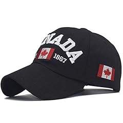 Canada embroidered baseball for sale  Delivered anywhere in USA 