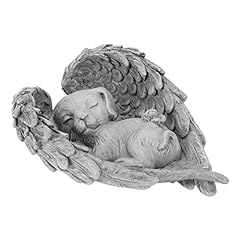 CestMall Dog Angel Pet Memorial Statue, Resin Sleeping for sale  Delivered anywhere in Canada