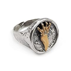 Anello chevalier tondo usato  Spedito ovunque in Italia 