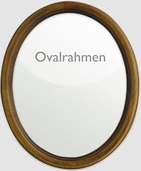 Cadre ovale bois d'occasion  Livré partout en France