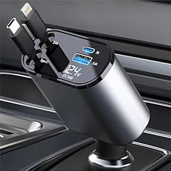 Retractable car charger for sale  Delivered anywhere in UK