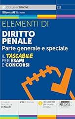Elementi diritto penale usato  Spedito ovunque in Italia 
