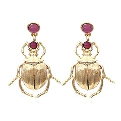 Boucles oreilles scarabée d'occasion  Livré partout en France