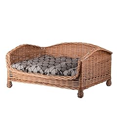 Wicker dog bed for sale  Delivered anywhere in Ireland