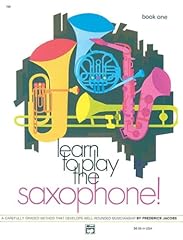 Learn play saxophone for sale  Delivered anywhere in USA 