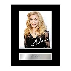 Madonna signed mounted for sale  Delivered anywhere in UK