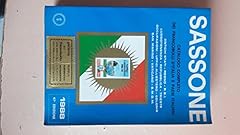 Sassone catalogo completo usato  Spedito ovunque in Italia 