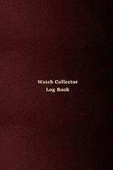 Watch collector log usato  Spedito ovunque in Italia 