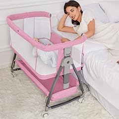 Jixrolyn pink bassinet for sale  Delivered anywhere in USA 
