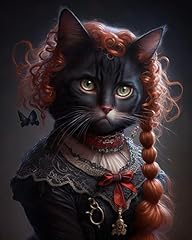 Victorian black cat for sale  Delivered anywhere in USA 