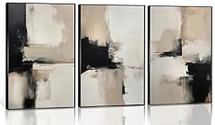 3pc beige abstract for sale  Delivered anywhere in USA 