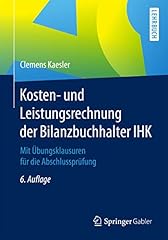 Kosten leistungsrechnung bilan gebraucht kaufen  Wird an jeden Ort in Deutschland