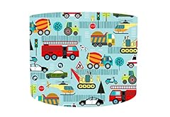 Blue transport lampshade for sale  Delivered anywhere in UK