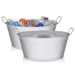 Large gallon galvanized for sale  Delivered anywhere in USA 