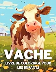 Vache livre coloriage d'occasion  Livré partout en France