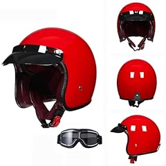Casco moto vintage usato  Spedito ovunque in Italia 