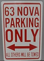 1963 nova parking for sale  Delivered anywhere in USA 