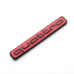 2pcs quattro emblem for sale  Delivered anywhere in USA 