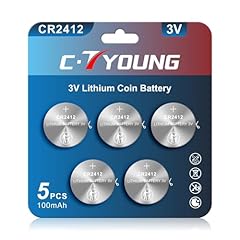 Cr2412 lithium 5er gebraucht kaufen  Wird an jeden Ort in Deutschland