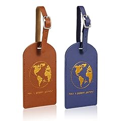 2pcs étiquette bagage d'occasion  Livré partout en Belgiqu