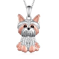 Feijiesi yorkie necklace for sale  Delivered anywhere in USA 