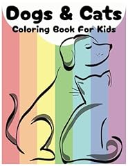 Dogs cats coloring for sale  Delivered anywhere in USA 