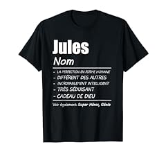 Jules nom prénom d'occasion  Livré partout en France