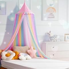 Rainbow bed canopy for sale  Delivered anywhere in USA 