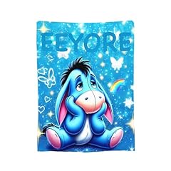 Eeyores blanket flannel for sale  Delivered anywhere in USA 