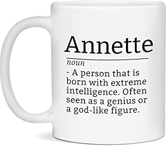 Annette definition mug for sale  Delivered anywhere in USA 