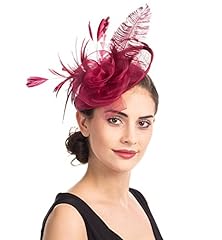 Fascinator hat feather for sale  Delivered anywhere in Ireland