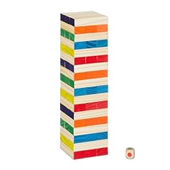 Relaxdays wackelturm holzklöt gebraucht kaufen  Wird an jeden Ort in Deutschland