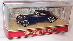 Matchbox Models of Yesteryear blue / black hispano for sale  Delivered anywhere in Ireland