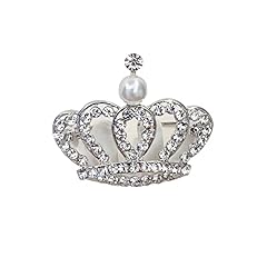 Tiara crown brooch for sale  Delivered anywhere in UK