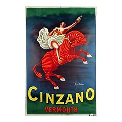 Cinzano advertising plaque d'occasion  Livré partout en France
