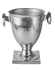 Vaso decorativo alluminio usato  Spedito ovunque in Italia 