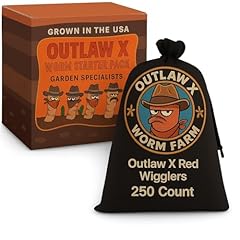 Outlaw red wigglers for sale  Delivered anywhere in USA 