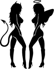 Angel devil girl for sale  Delivered anywhere in USA 